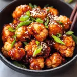 Air-Fried Korean Chili Cauliflower (Gochujang)