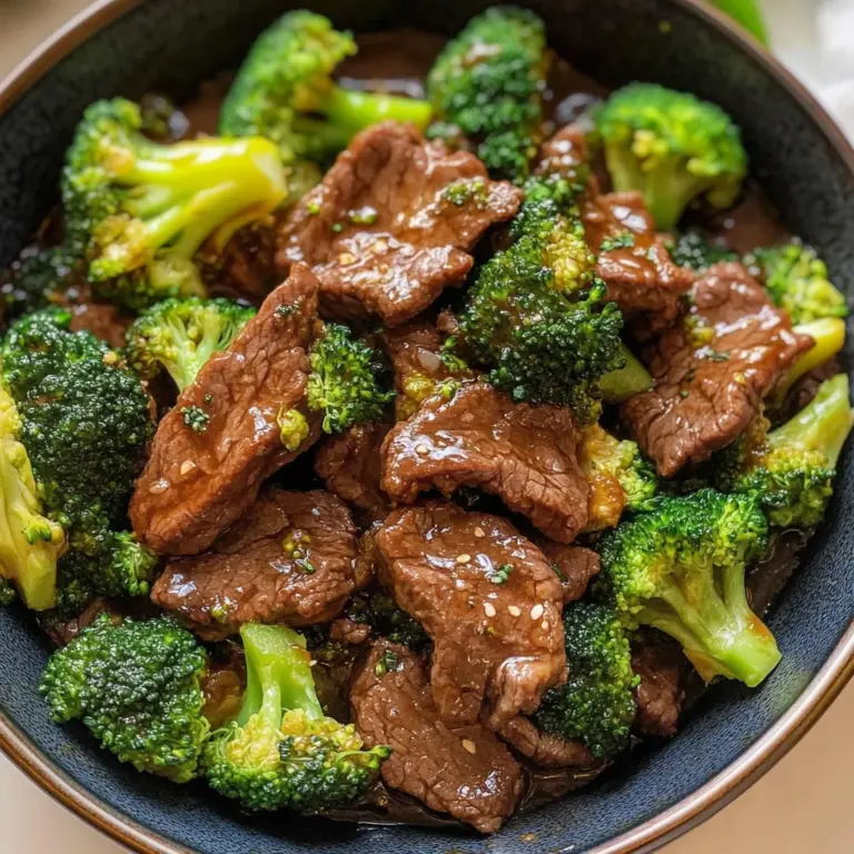 Beef and Broccoli