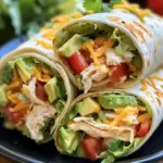 Chicken Avocado Ranch Burritos