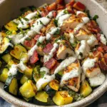 Chicken Bacon Ranch Keto Bowls