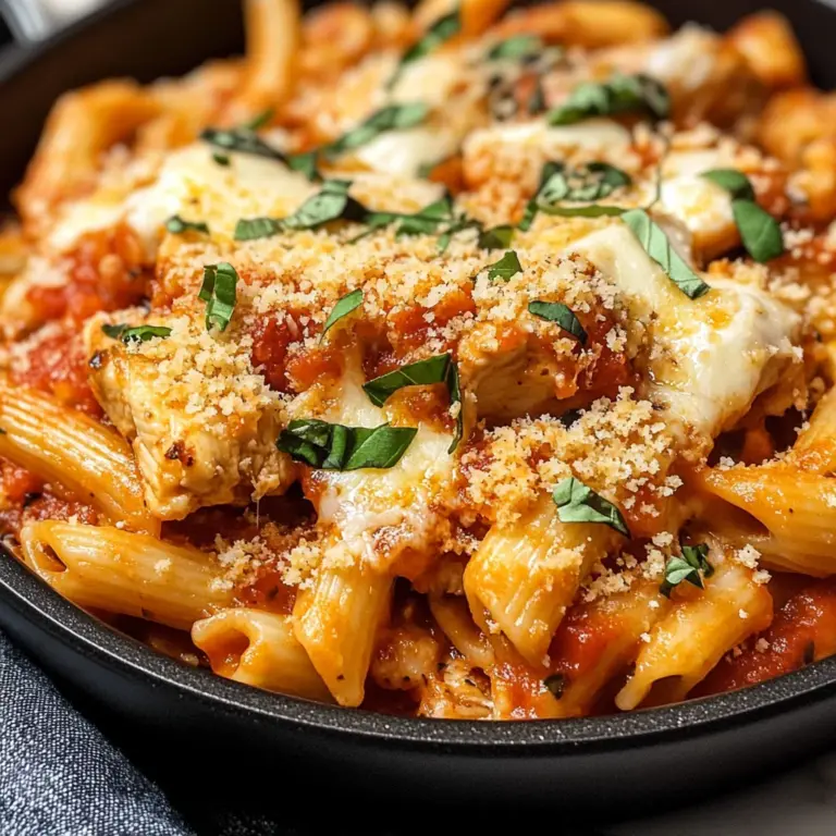 Chicken Parmesan Pasta