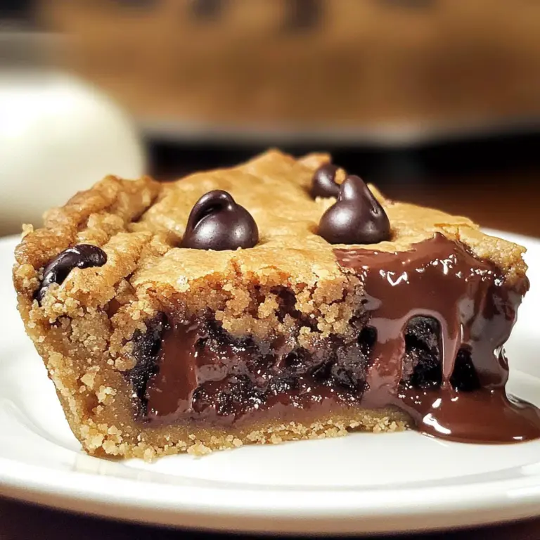Deep Dish Cookie Pie