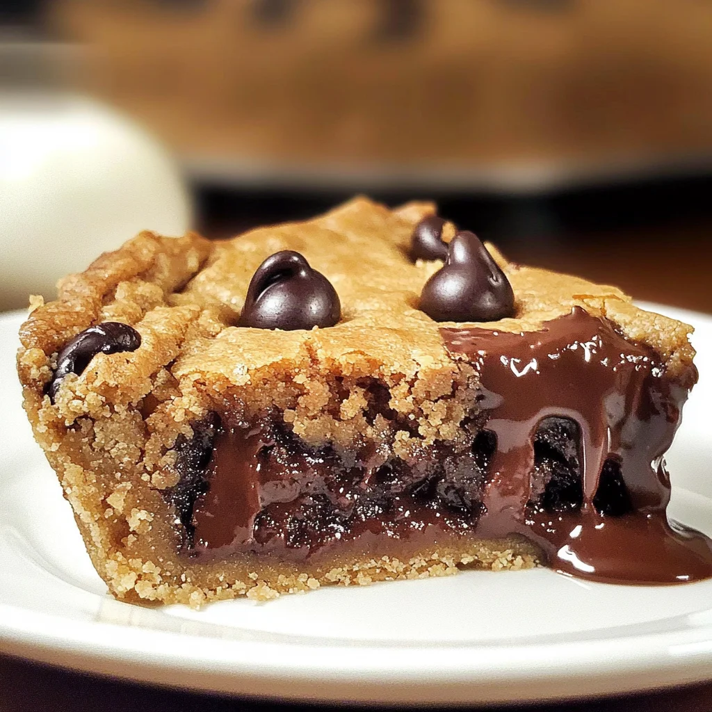 Deep Dish Cookie Pie