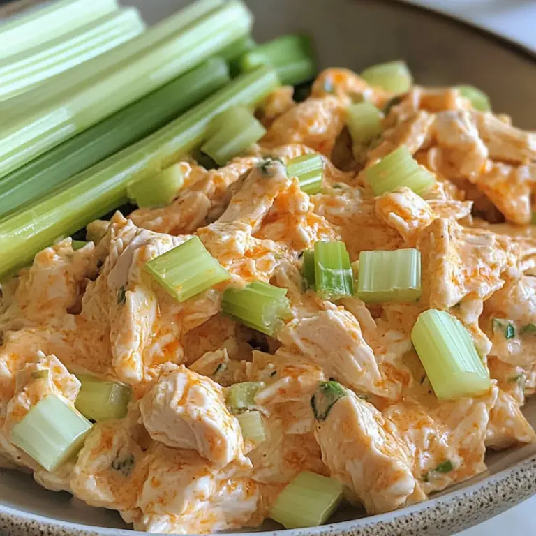 Easy Buffalo Chicken Salad (High-Protein, Healthy)