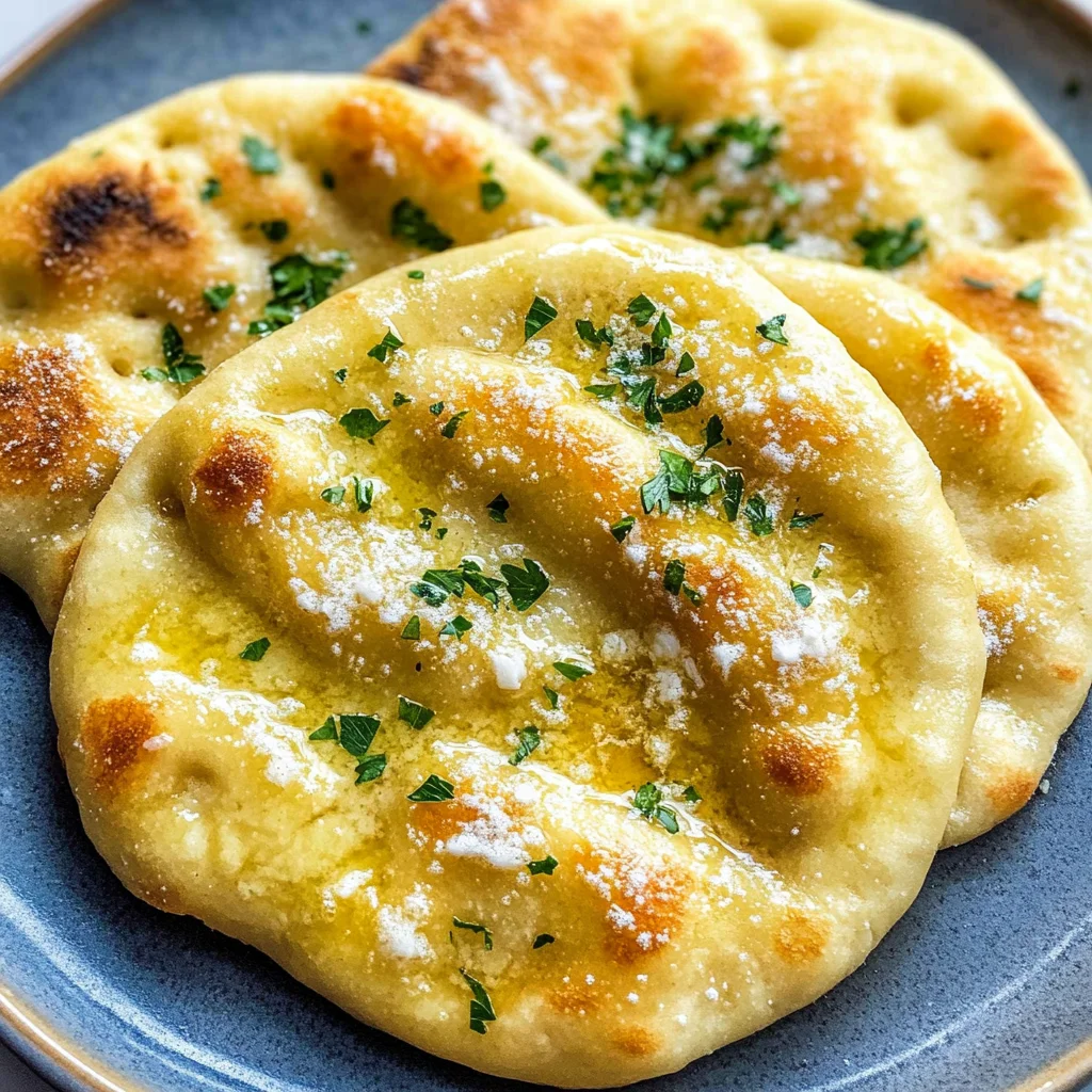 Garlic Keto Naan Bread Recipe