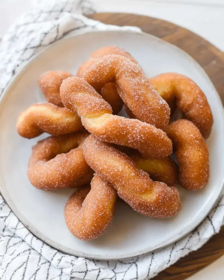 Gluten Free Cinnamon Twist Doughnuts