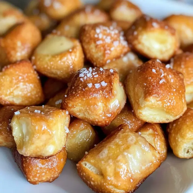 Gluten Free Soft Pretzel Bites