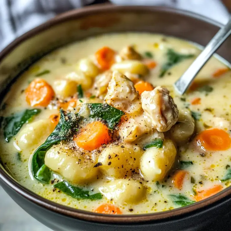 Gnocchi Soup