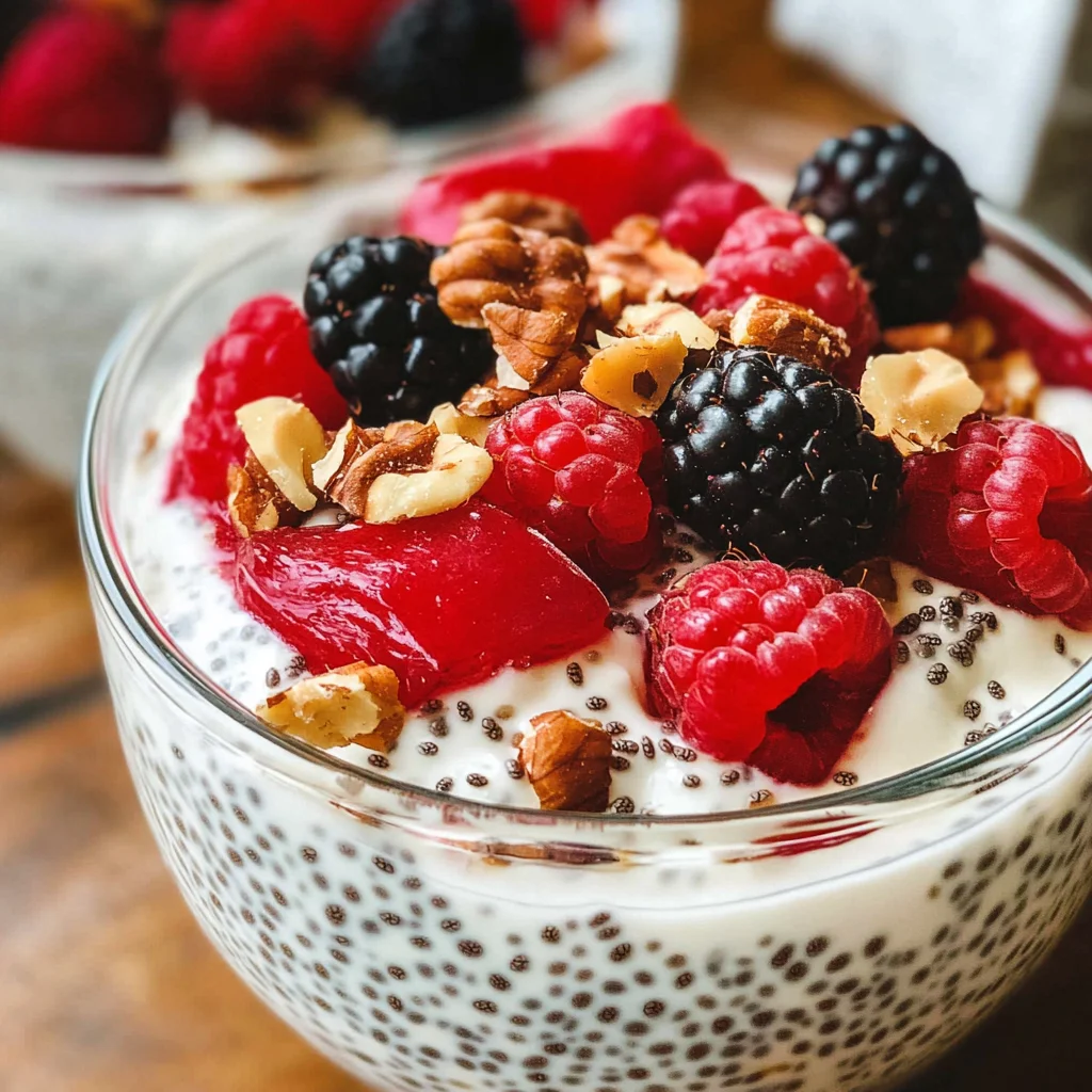 Greek Yogurt Chia Pudding