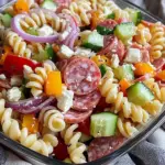 High Protein Italian Pasta Salad