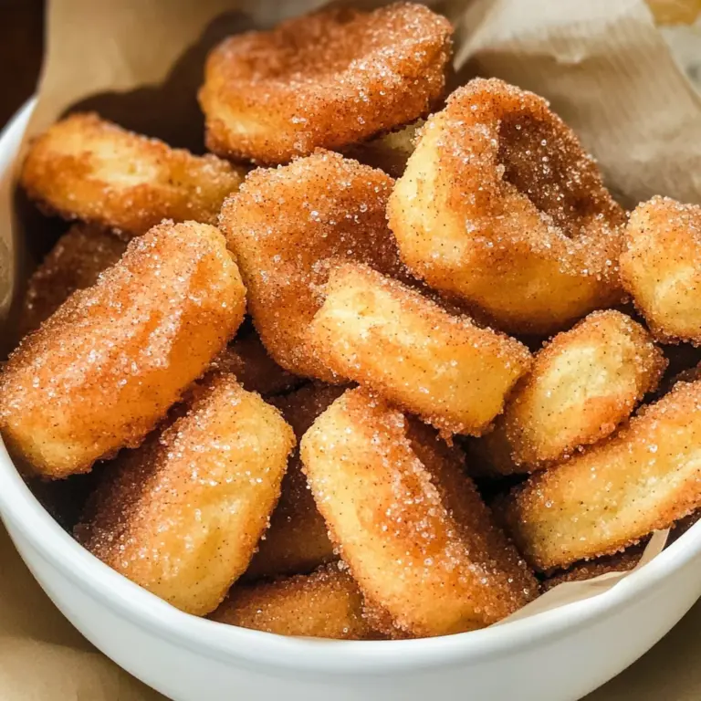 Keto Churros Minis
