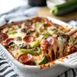 Keto Pizza Casserole Recipe