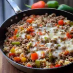 Keto Stuffed Pepper Skillet