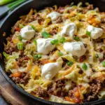 Low Carb Cabbage Taco Skillet (Keto-Friendly)