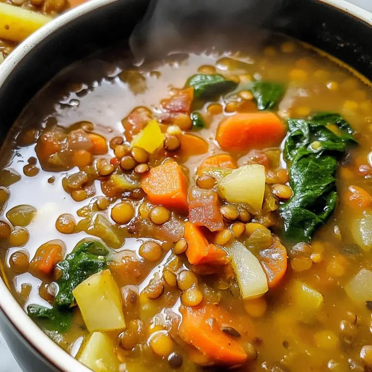 Mediterranean Lentil Soup