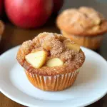 Mini Gluten Free Vegan Apple Muffins