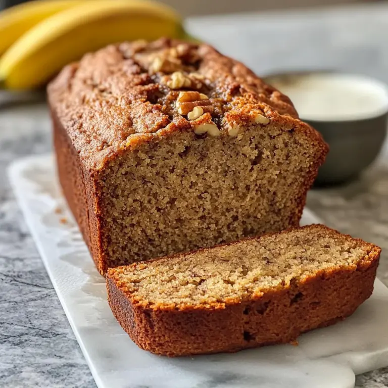 No Sugar Added Banana Bread
