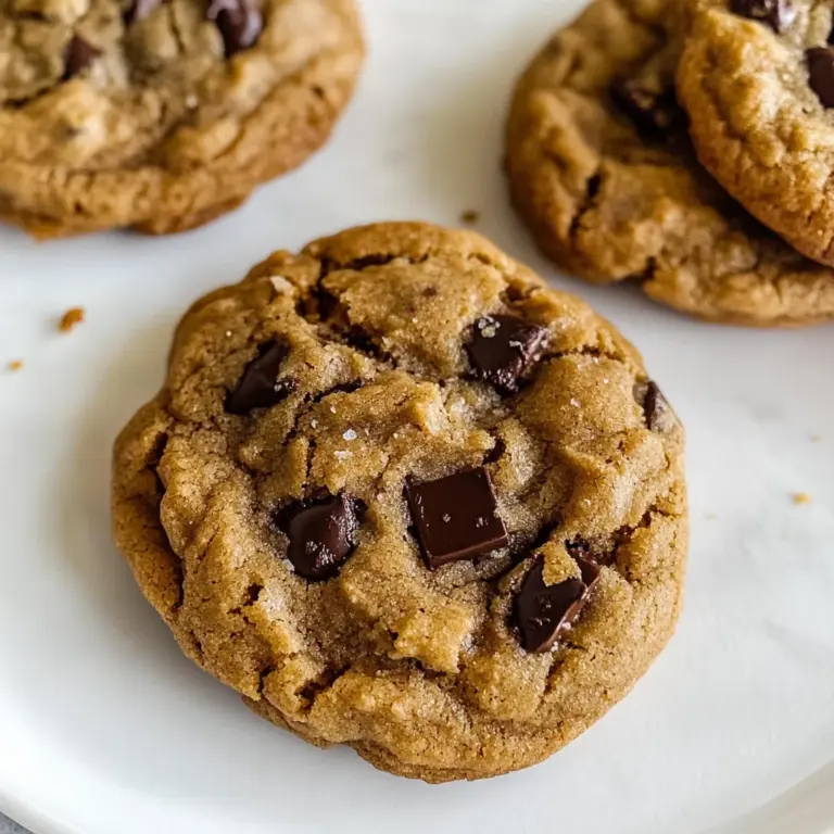 Peanut Butter Chickpea Cookies