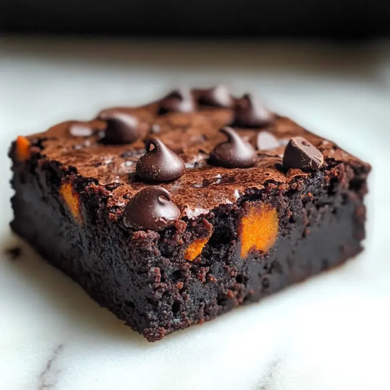 Sweet Potato Brownies