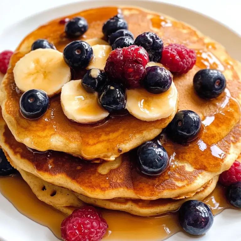 Vegan Protein Pancakes