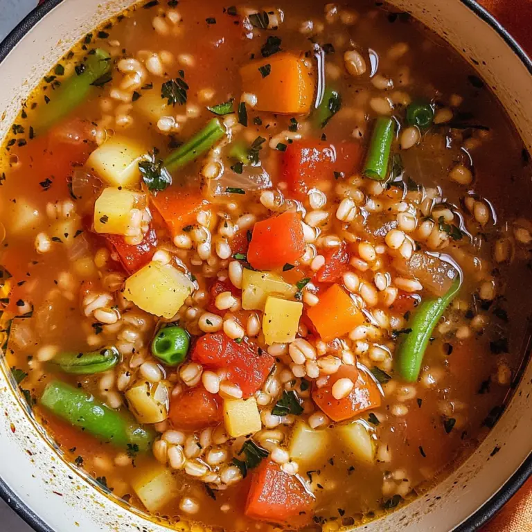 Vegetable Barley Soup