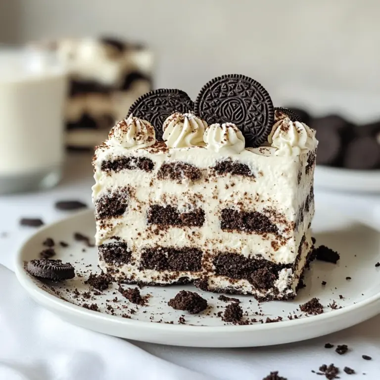 Easy Vegan Oreo Tiramisu