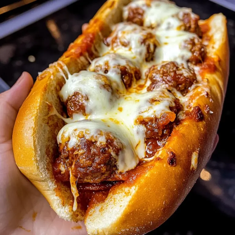 Easy Weeknight Meatball Sub