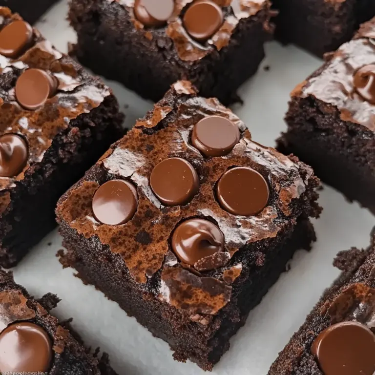 Flourless Greek Yogurt Brownies