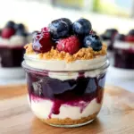 High Protein Cheesecake Jars