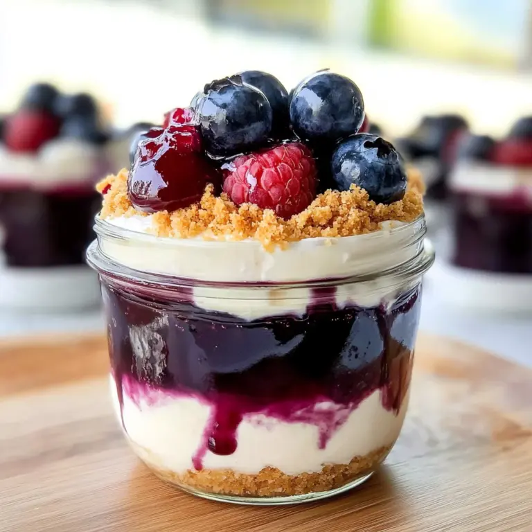 High Protein Cheesecake Jars