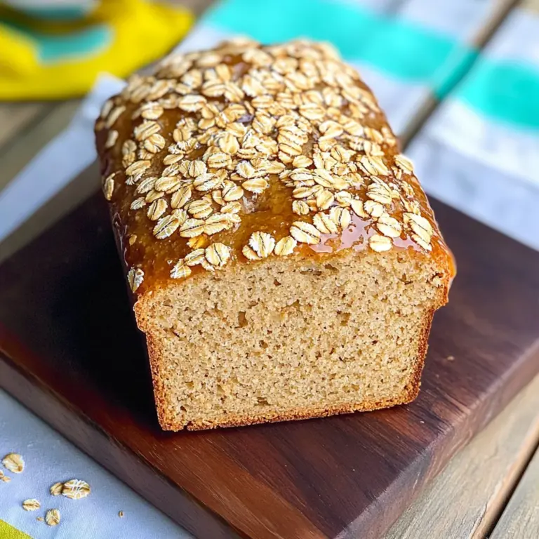 Honey Oat Bread (Gluten-Free, Dairy-Free Option)