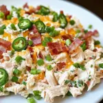 KETO JALAPENO POPPER CHICKEN SALAD