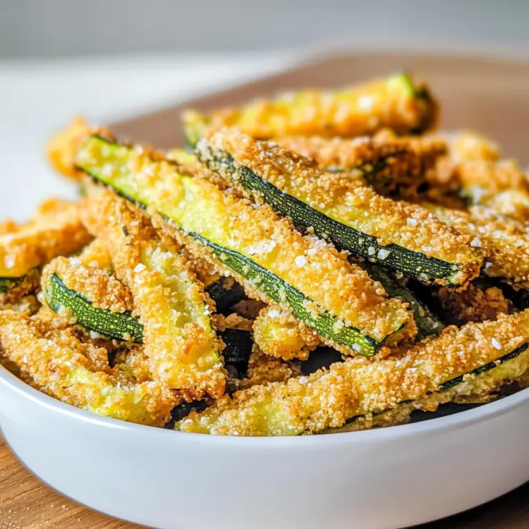 Keto Zucchini Fries