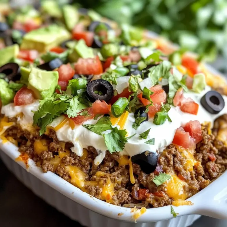Low Carb Taco Casserole Recipe