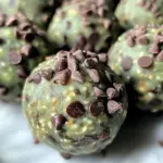 Mint Chocolate Chip Protein Balls