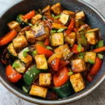 Zucchini Stir Fry With Tofu (Vegan)