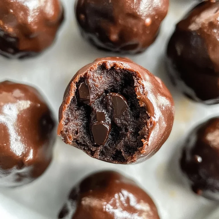 3-Ingredient No Bake Brownie Bites