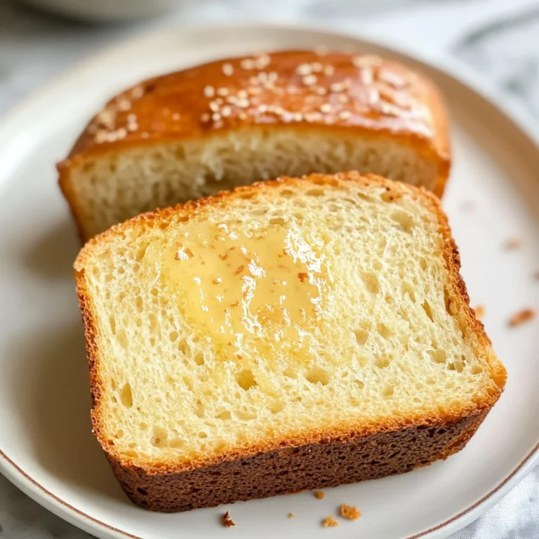 90 Second Keto White Bread (Small loaf for sandwich or toast! Paleo, GF)