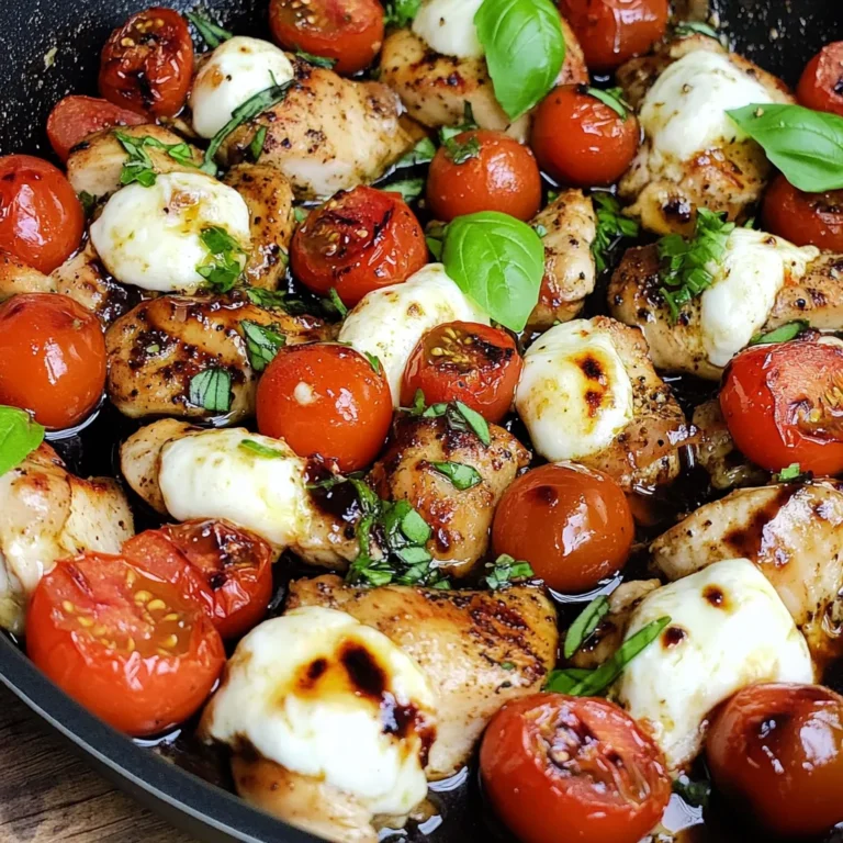 Caprese Chicken Skillet