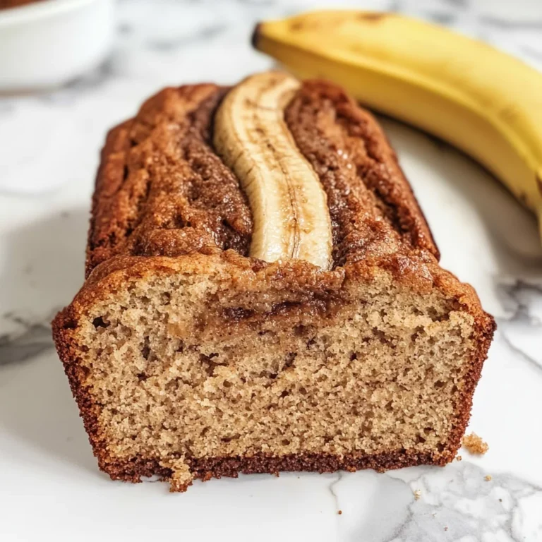 Cinnamon Swirl Banana Bread (gluten-free, dairy-free option)