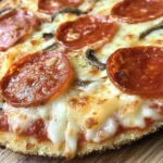 Cottage Cheese Pizza Crust (Gluten Free)