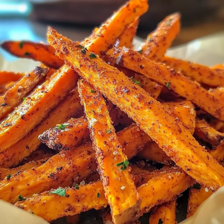 Crispy Oven Baked Sweet Potato Fries