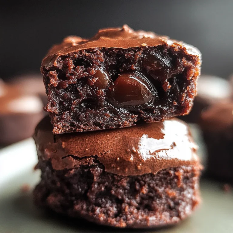 Date Brownies (No Flour!)