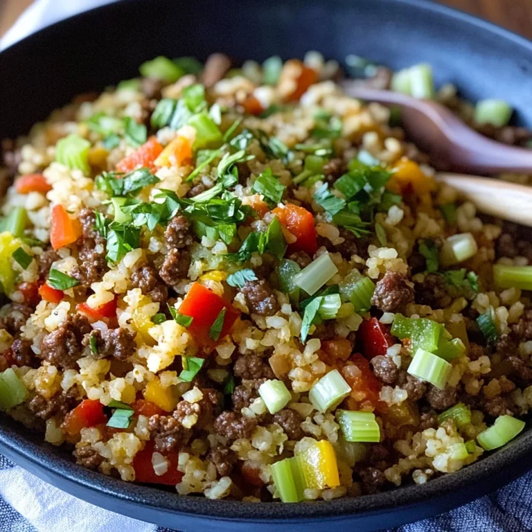 Dirty Keto Cauliflower Rice Recipe