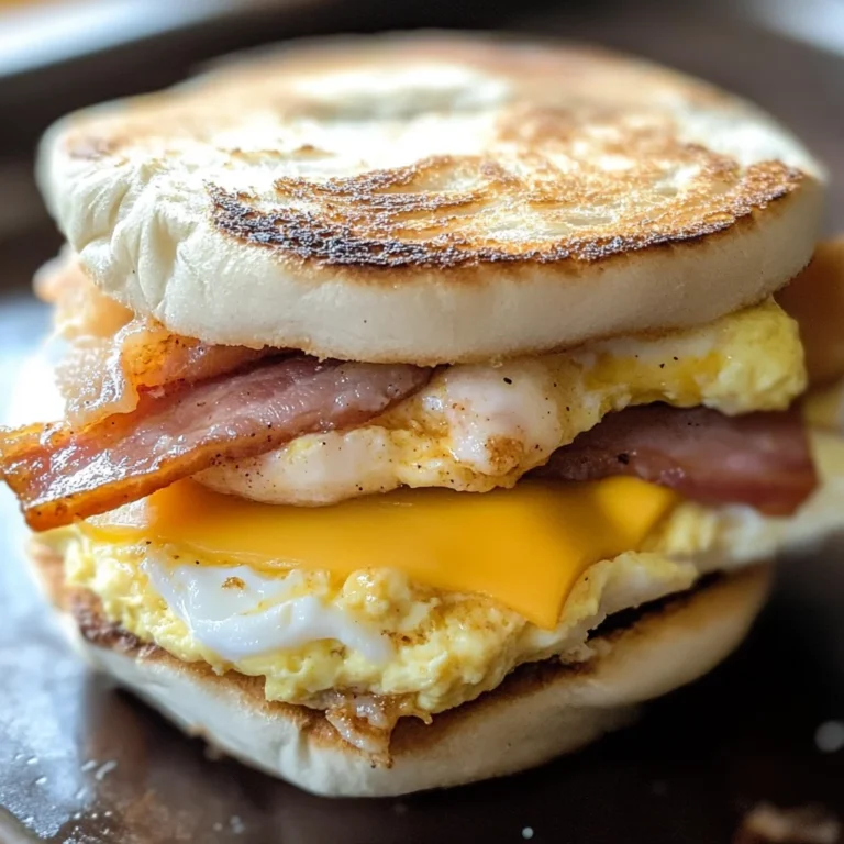 Freezer Breakfast Sandwiches - 3 Smart Points