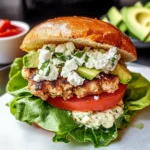 Greek Chicken Burgers