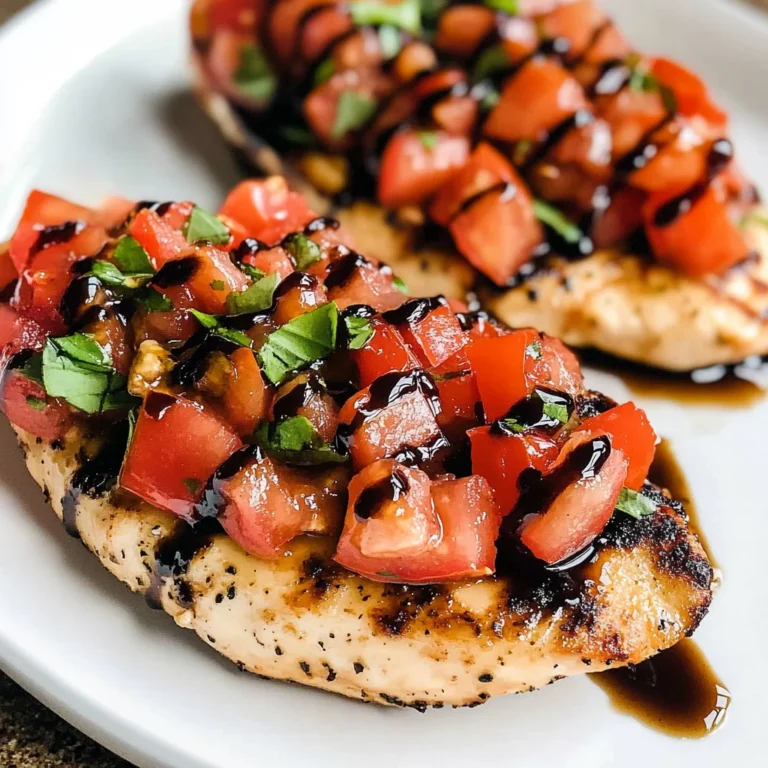 30-Minute Bruschetta Chicken (Grilled or Baked)