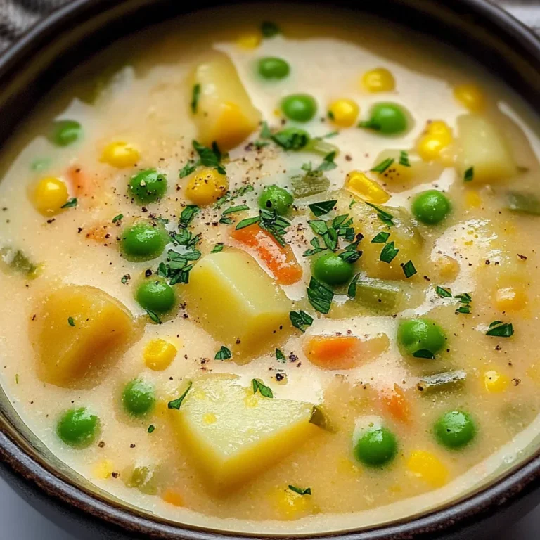 Creamy Vegetable Soup Recipe