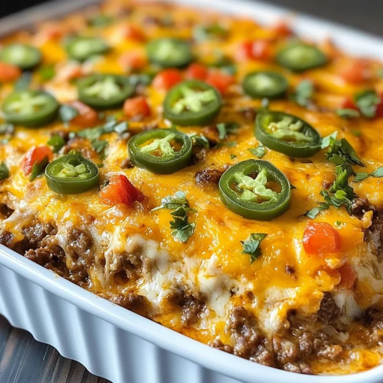 Easy Cheesy Keto Taco Casserole (10-Minute Recipe)
