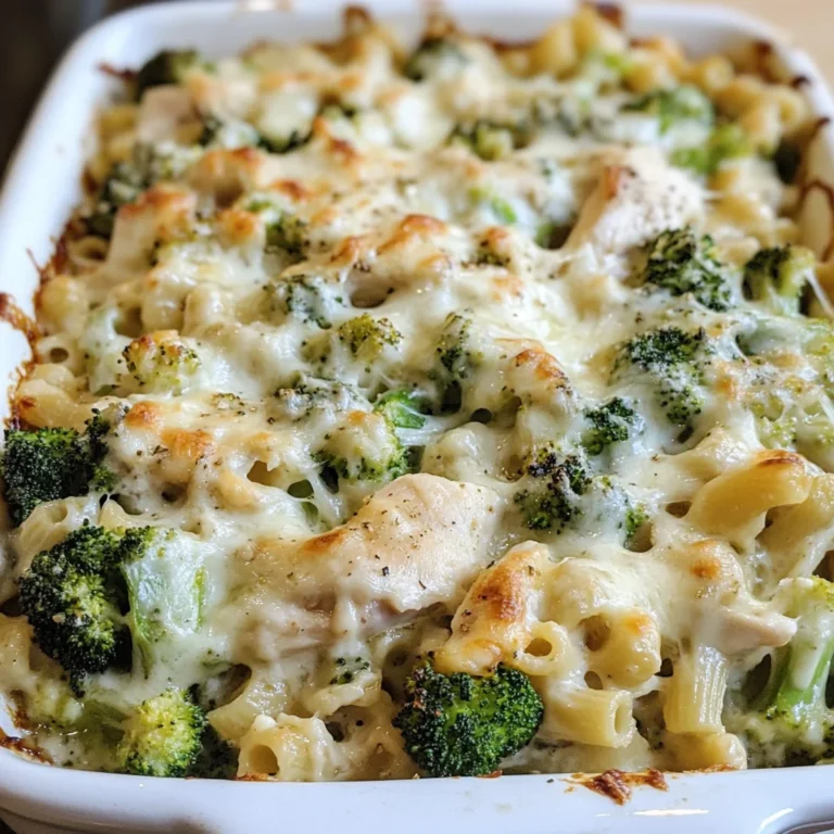 High Protein Chicken Alfredo